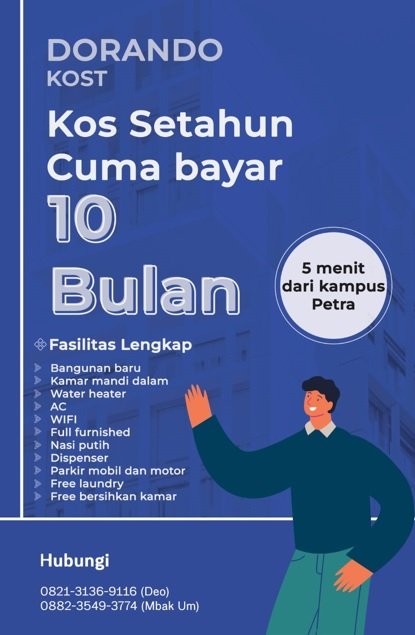 Banner Kos Kosan